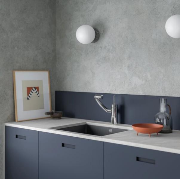 Damixa Arc k&oslash;kkenbatteri - Krom