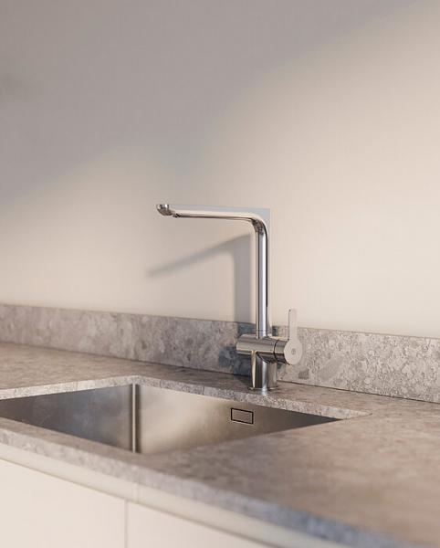 Gustavsberg Estetic k&oslash;kkenarmatur m/Koldstart - Krom