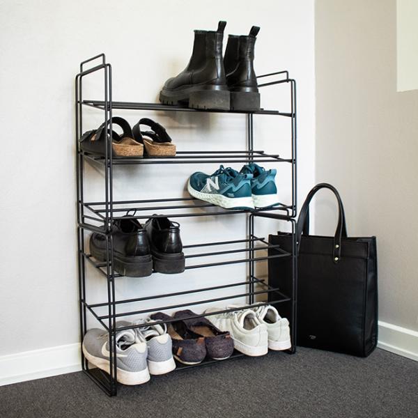 Nortiq Deco skoreol (kan stables) - Sort Nortiq Deco skoreol (kan stables) - Sort