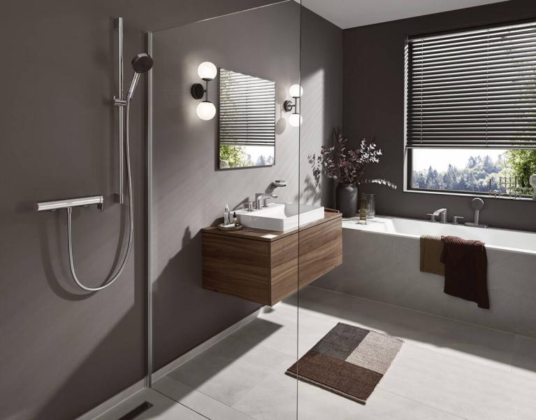Hansgrohe Pulsify Select S 3jet Activation h&aring;ndbruser m/EcoSmart - Krom