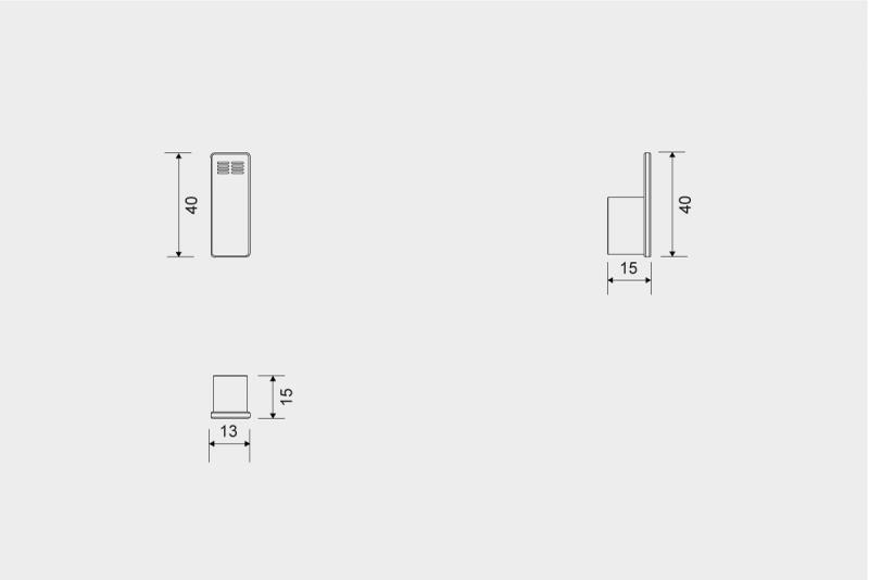 Unidrain ReFrame h&aring;ndkl&aelig;dekrog 2 stk. - Poleret st&aring;l