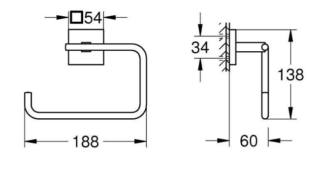 Grohe Start Cube h&aring;ndkl&aelig;dering - Supersteel
