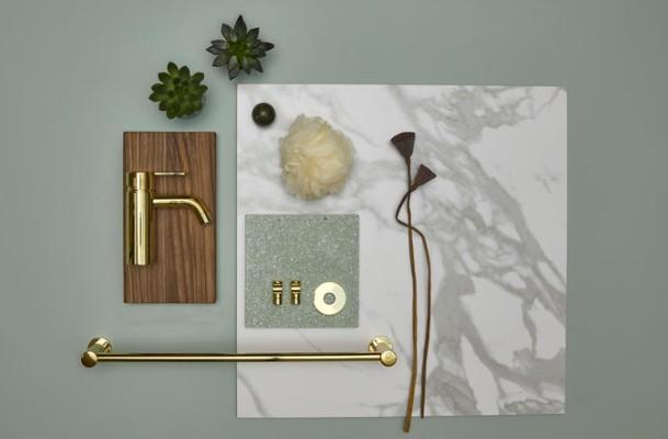 Damixa Silhouet h&aring;ndkl&aelig;destang - 500 mm - Poleret messing