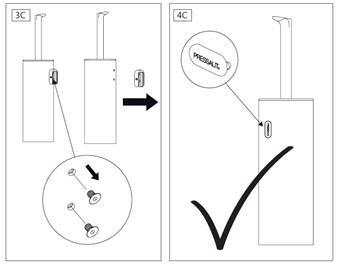 Pressalit Style toiletbørste t/væg eller gulv - Mat sort Pressalit Style toiletbørste t/væg eller gulv - Mat sort