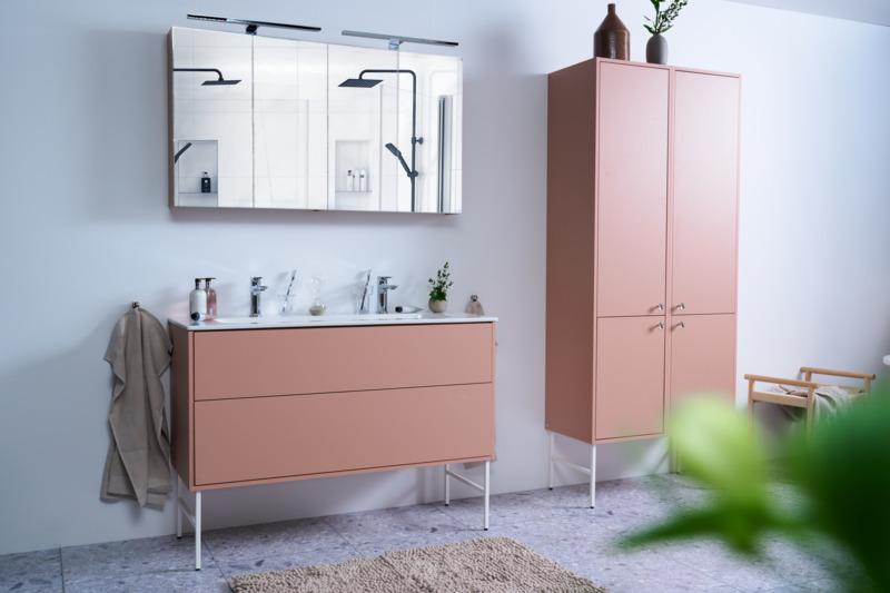 Gustavsberg spejlskab Artic 120 - Askegr&aring;