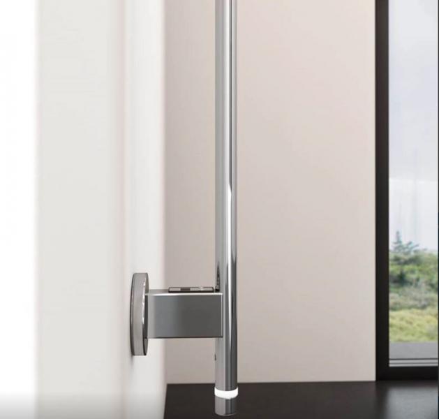 Dansani Hydra h&aring;ndkl&aelig;det&oslash;rrer - 7,5x140 cm - Poleret rustfrit st&aring;l