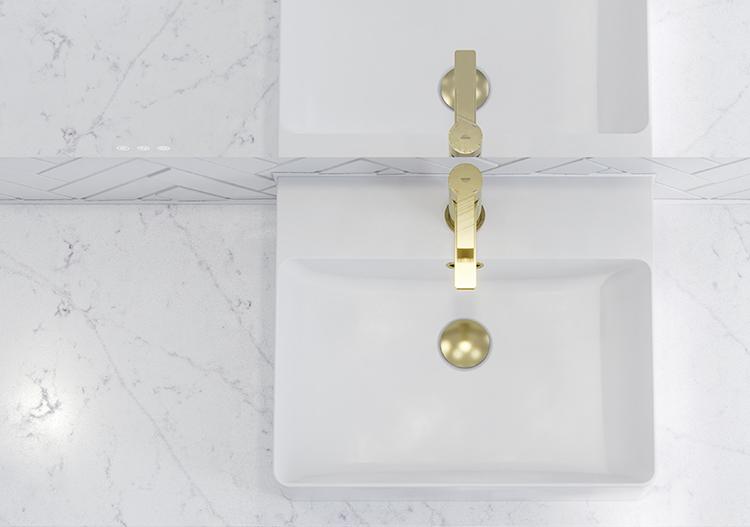 Dansani Silestone bordplade 160 cm - Eternal Statuario Dansani Silestone bordplade 160 cm - Eternal Statuario