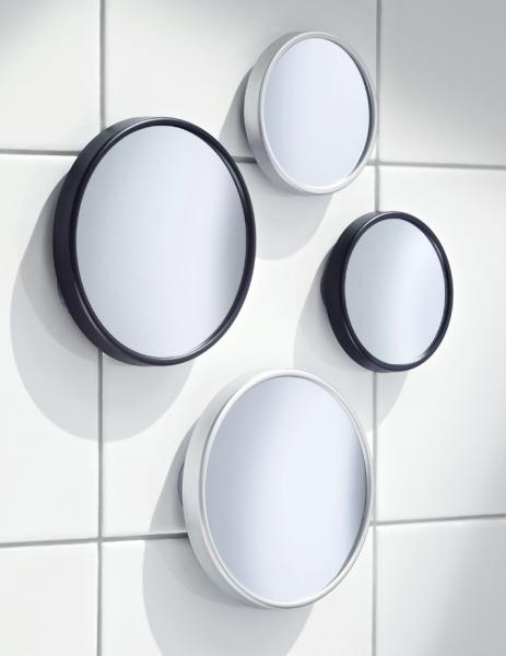 Smedbo kosmetikspejl m/sugekop - 12 x forstørrelse - Mat sort Smedbo kosmetikspejl m/sugekop - 12 x forstørrelse - Mat sort