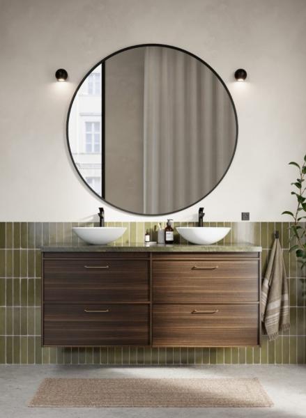 Cass&oslash;e Globe v&aelig;glampe - Mat sort