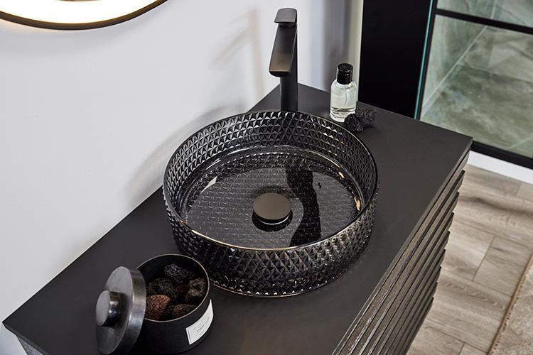 Cass&oslash;e Morello 36 fritst&aring;ende bowlevask - Glas/Mat sort