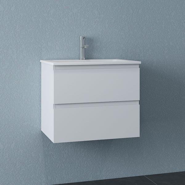 Nortiq Brazil 60 One-box m&oslash;bels&aelig;t m/skuffer - Flatpack - Mat hvid