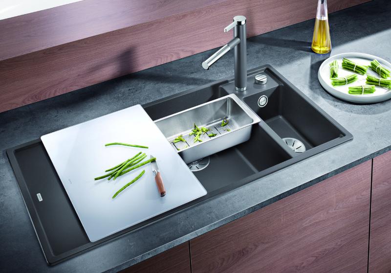 Blanco Axia III 6S k&oslash;kkenvask - Venstre - Antracit