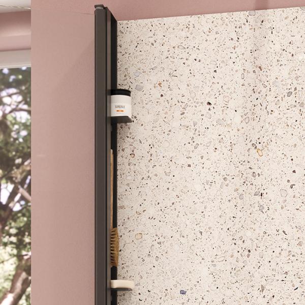 Dansani Tower brusereol til Match A/B/E - Mat sort - Ny model Dansani Tower brusereol til Match A/B/E - Mat sort - Ny model