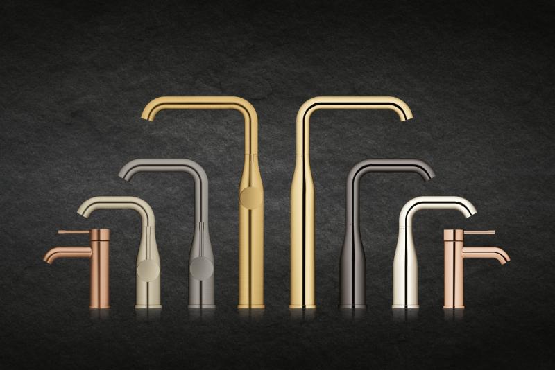 Grohe Essence New håndvaskarmatur m/bundventil - Supersteel Grohe Essence New håndvaskarmatur m/bundventil - Supersteel