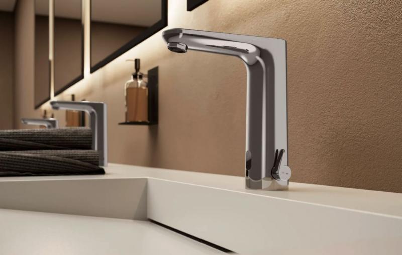 Oras Electra 9310FZ Safety ber&oslash;ringsfri vandhane - Batteri - Krom