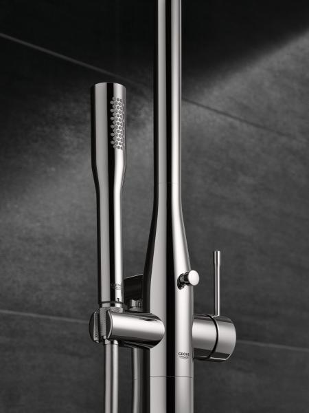 Grohe Essence fritst&aring;ende komplet brusesystem - Krom