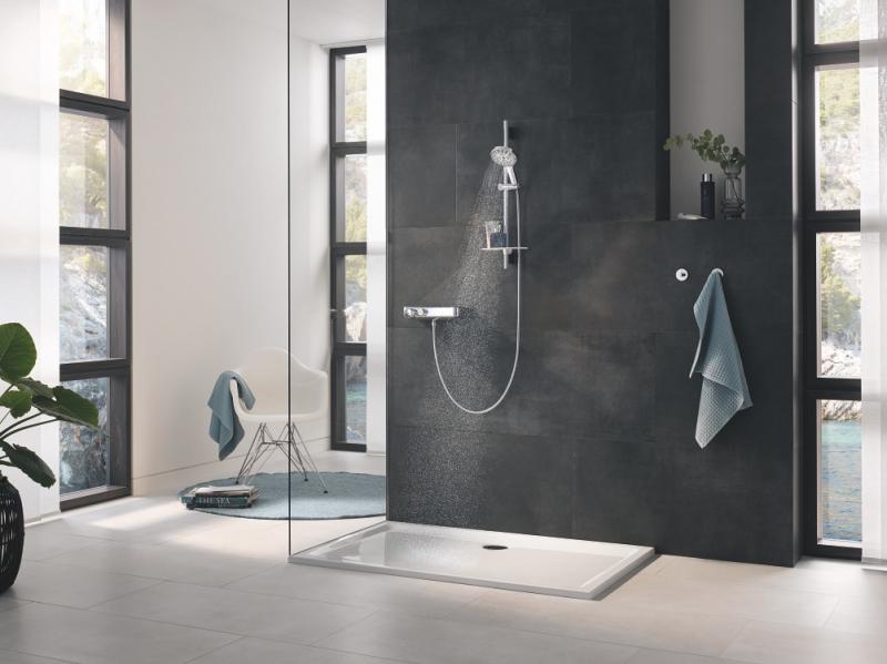Grohe Rainshower SmartActive 150 bruses&aelig;t - Krom