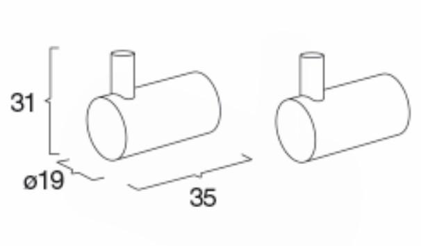 Pressalit tilbehørspakke til bad - Børstet messing Pressalit tilbehørspakke til bad - Børstet messing