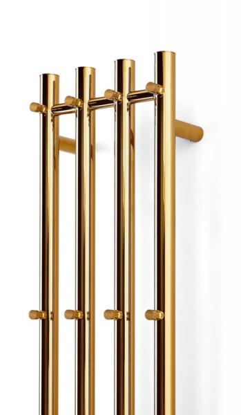 Cass&oslash;e Catania h&aring;ndkl&aelig;det&oslash;rrer - 26x142 cm - Poleret messing