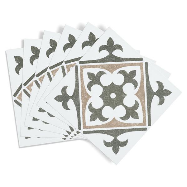 D-C-fix selvkl&aelig;bende fliser til v&aelig;g - Nadia olive