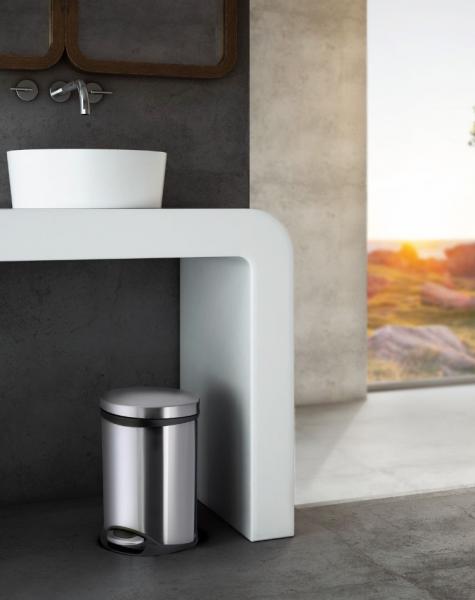 Smedbo Outline Lite pedalspand 6L - St&aring;l