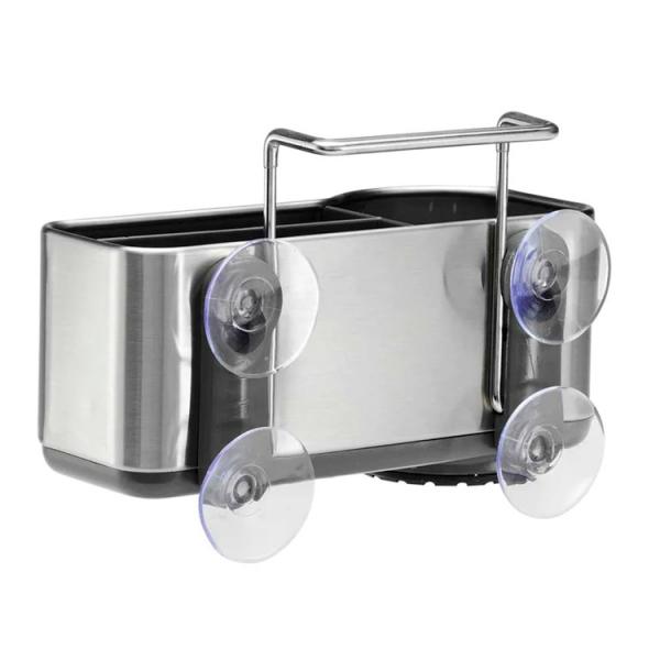 Simplehuman opvaskebørsteholder t/køkkenvask - Børstet stål Simplehuman opvaskebørsteholder t/køkkenvask - Børstet stål