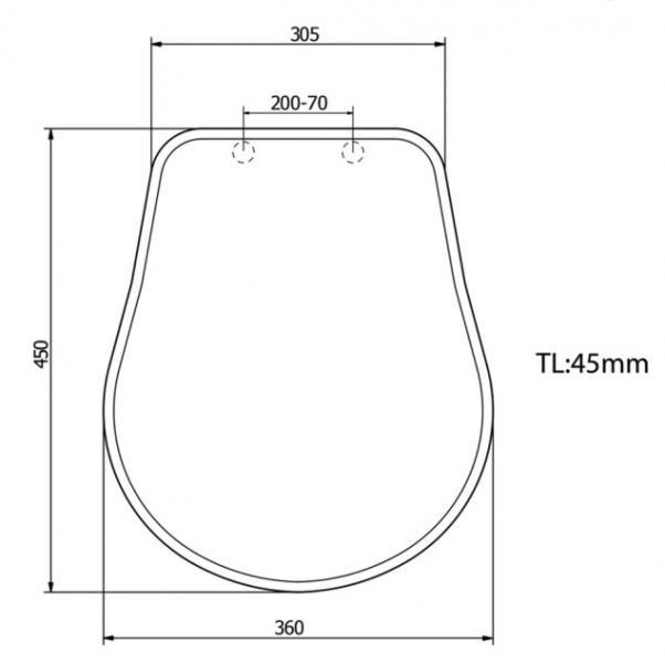 Lavabo Retro toiletpakke inkl. toilets&aelig;de inkl. cisterne og betjening i krom