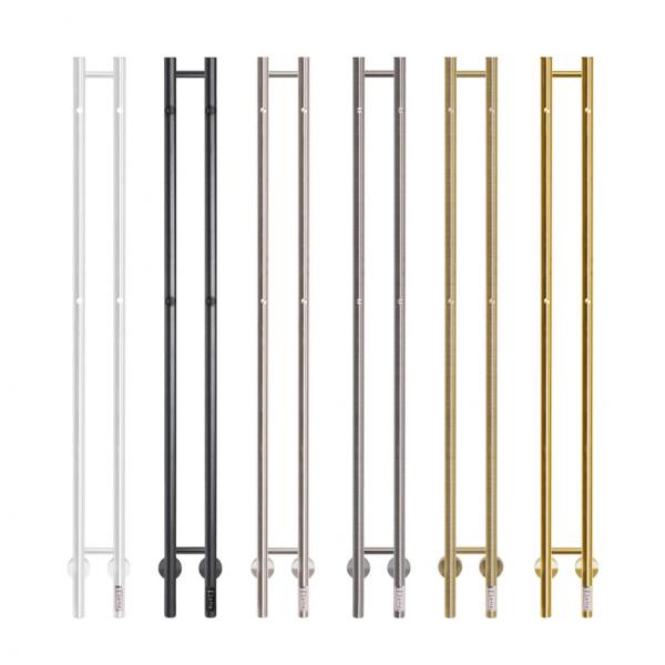 Kriss Twin elektrisk h&aring;ndkl&aelig;det&oslash;rrer 13x148 cm - Mat sort