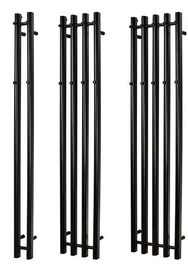 Kriss Vega h&aring;ndkl&aelig;det&oslash;rrer - 10,6x142 cm - Mat sort