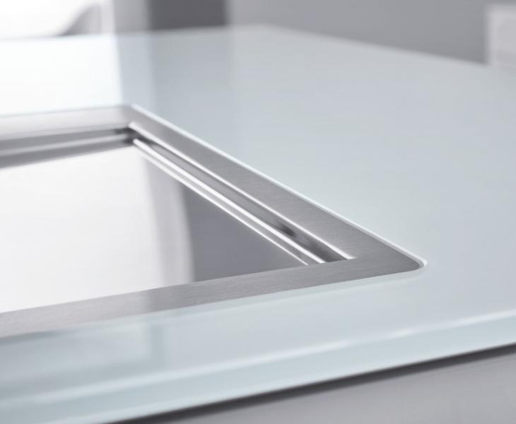 Grohe K1000 k&oslash;kkenvask m/afl&oslash;bsbakke - Venstre