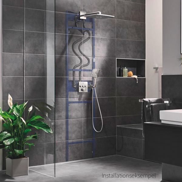 Grohe Grohtherm 310 komplet brusesystem m/Shower Frame - Krom Grohe Grohtherm 310 komplet brusesystem m/Shower Frame - Krom