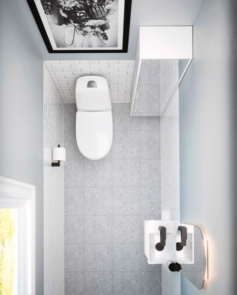 Gustavsberg Artic Small 33 møbelsæt - vask til højre - Hvid/hvid Gustavsberg Artic Small 33 møbelsæt - vask til højre - Hvid/hvid