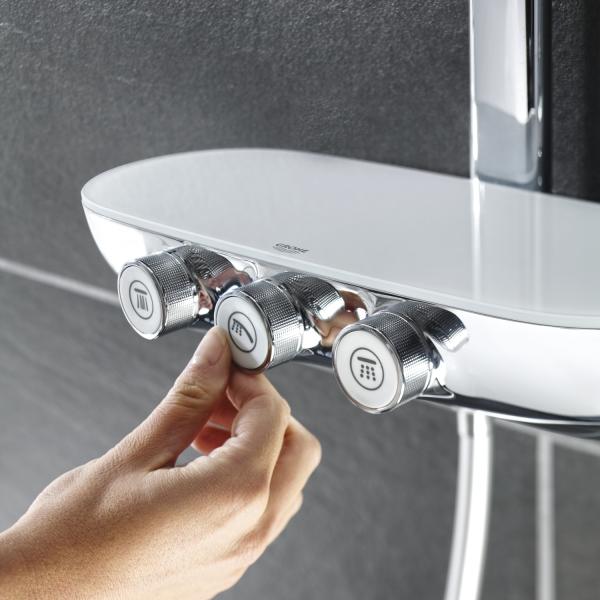 Grohe Rainshower SmartControl 360 DUO brusesystem m/termostat - Krom Grohe Rainshower SmartControl 360 DUO brusesystem m/termostat - Krom