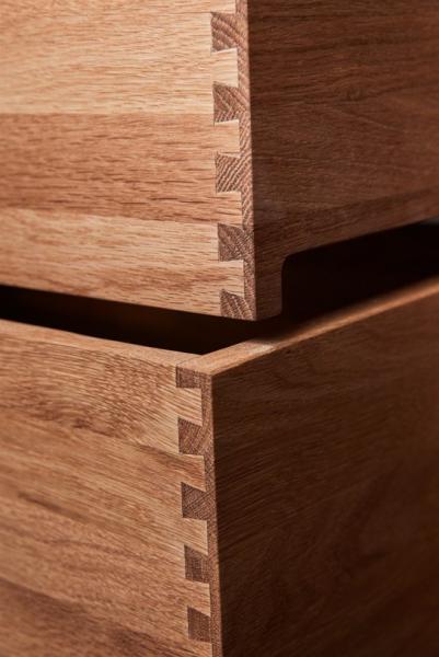 Cass&oslash;e Solid 80 underskab - Massiv eg