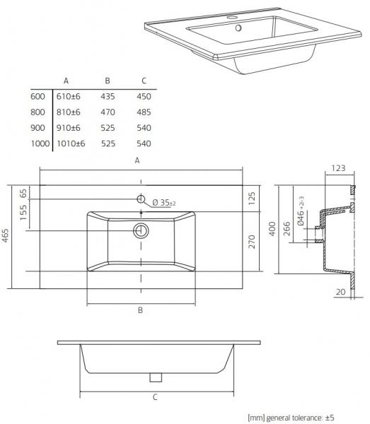 Hafa Storm 60 møbelsæt m/On Soft møbelvask - Varm grå Hafa Storm 60 møbelsæt m/On Soft møbelvask - Varm grå