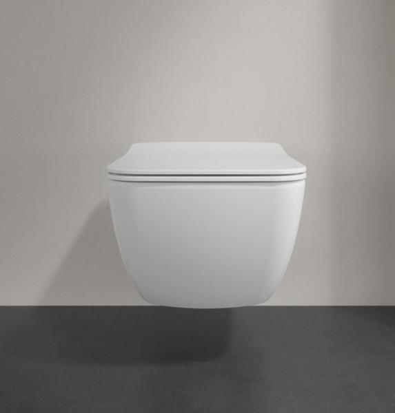 Villeroy & Boch Venticello v&aelig;gh&aelig;ngt toilet m/DirectFlush og s&aelig;de