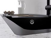 K�kkenvask i komposit m. afl�bsbakke